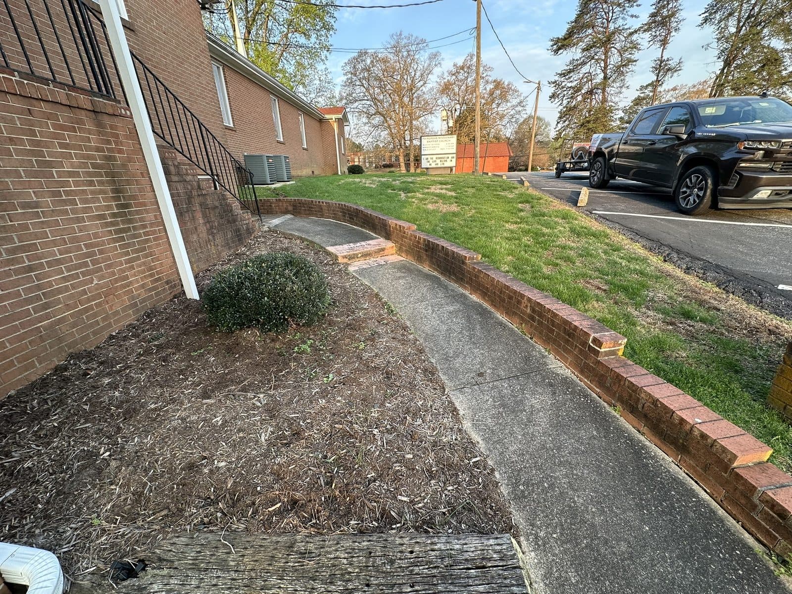 Professional pressure washing result on a Greensboro, NC property (3)