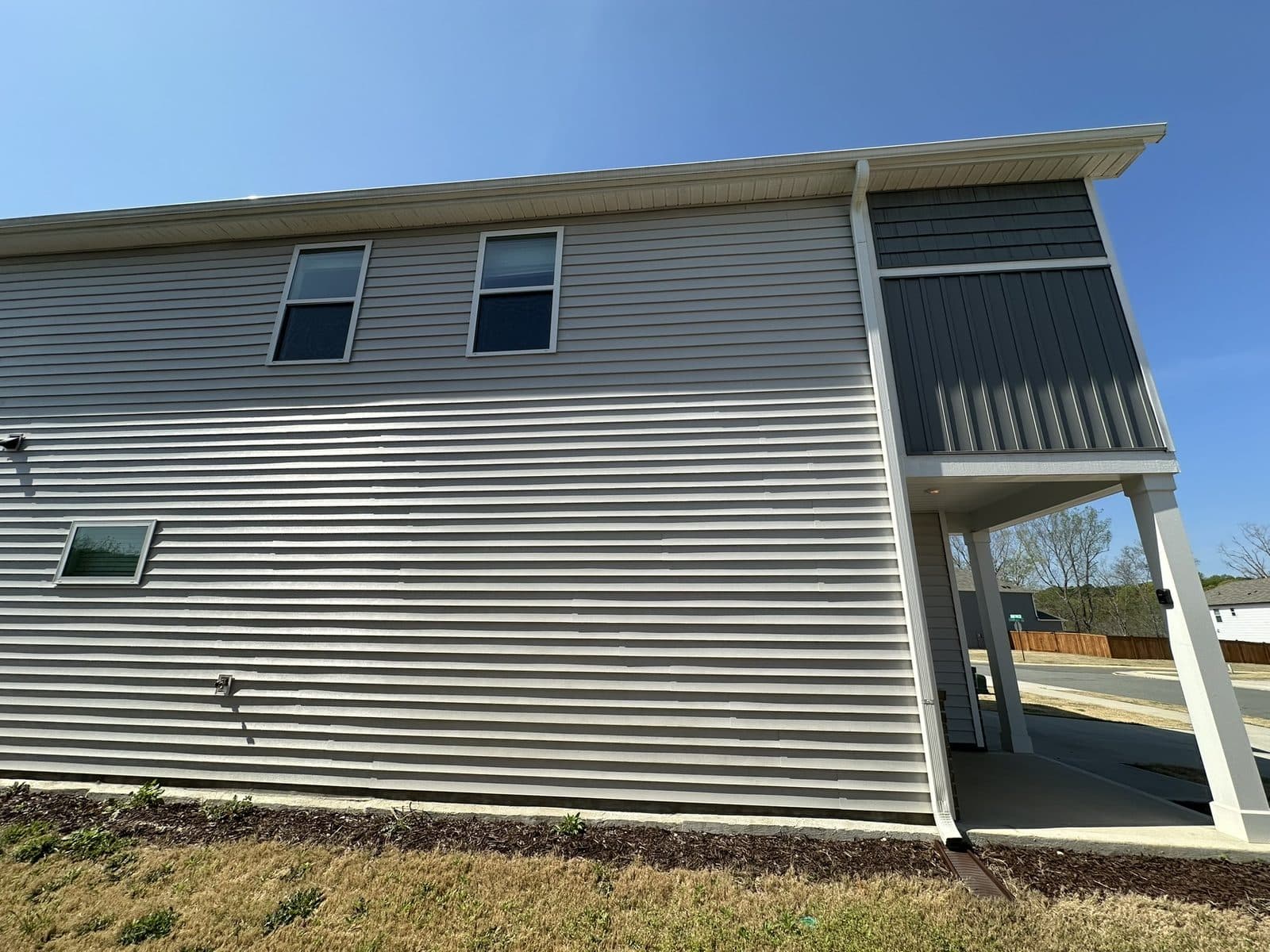 Professional pressure washing result on a Greensboro, NC property (6)